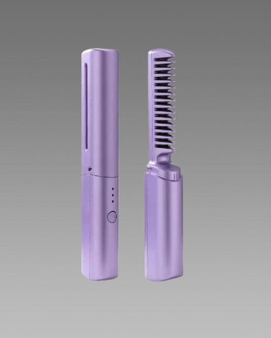 Compact Rechargeable Mini Hair Straightener – Pocket-Sized Power